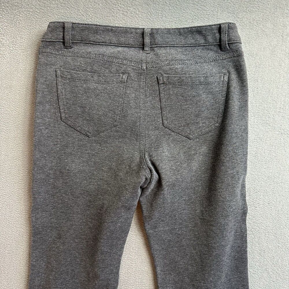 DKNY Jeans Womens 4 Pants Gray Straight Knit Stretch Mid Rise Casual EUC - Picture 4 of 11
